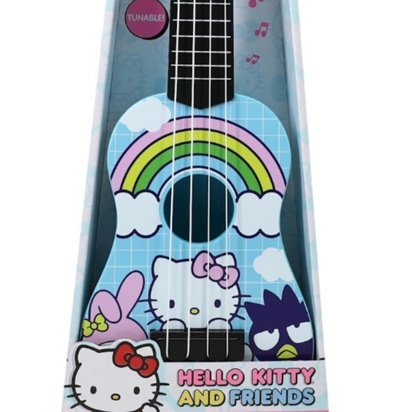 🌈Hello Kitty and Friends Ukulele Guitar by First Act, Rainbow Sky Design - Picture 4 of 4